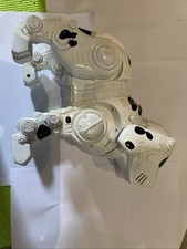 Vtg Tekno Robotic Dalmatian Dog Interactive Toy Manley Quest Walking 90s