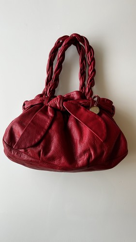 Rare vintage furla red italian - vintage,