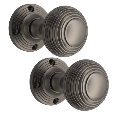 Rustic pewter sprung beehive - rustic,
