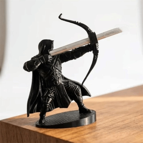 Printed knight pen holder - knight,