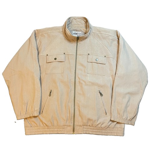Vintage 90s silk - silk, bomber