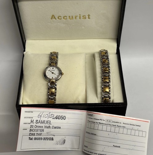 Accurist ladies quartz watch - ladies,