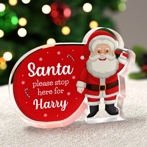 Santa please stop here - stop,