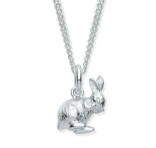 Sterling Silver RABBIT Pendant