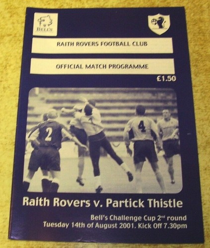 Raith rovers programmes - raith,