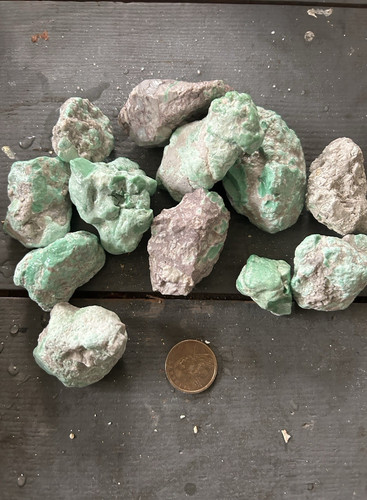 Lucin variscite rough 660 - rough,