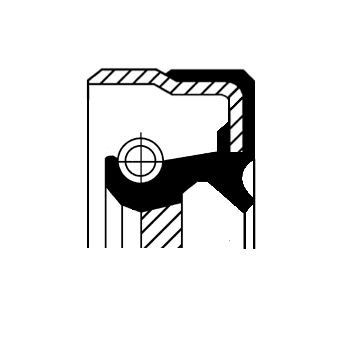 Manual transmission shaft seal - manual,