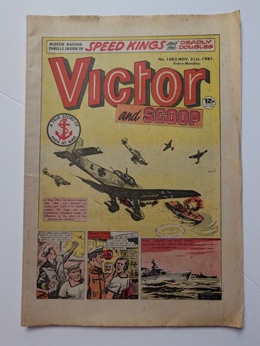 The victor and scoop - comic,, no