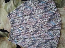 Cotton Traders Pretty Multi Design Gypsy Style Skirt Size 26