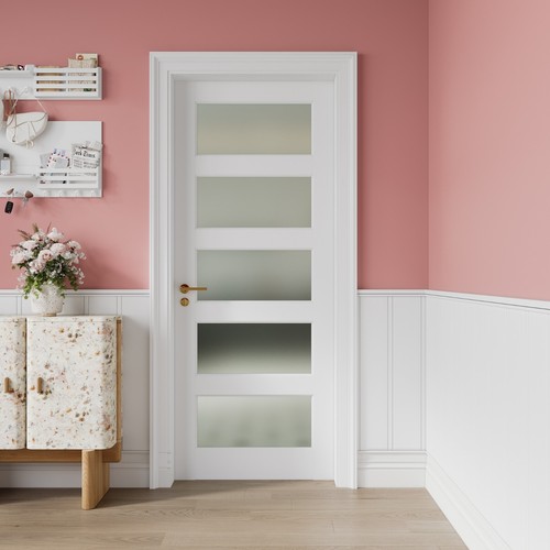 30x80 white frosted glass - 30x80,