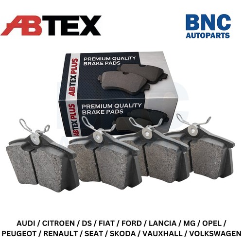 Rear brake pads - pads, fits