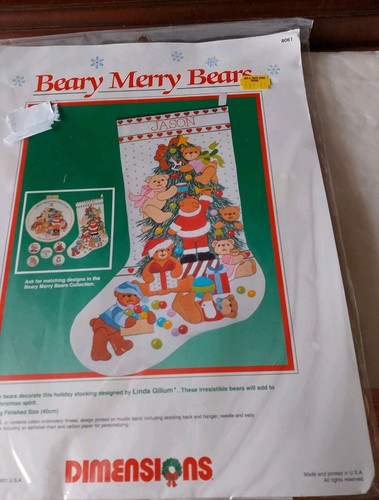 1988 dimensions beary merry - dimensions,