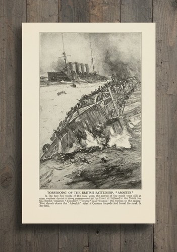 Naval battleship aboukir - battleship,