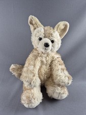 WWF Fennec Fox Stuffed Animal Plush Build A Bear 2011 Missing Medallion 