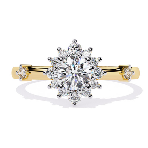 Solid 14k yellow gold 35 - solid,