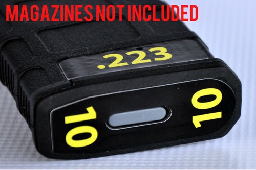 223 magazine stickers fits - magazine,