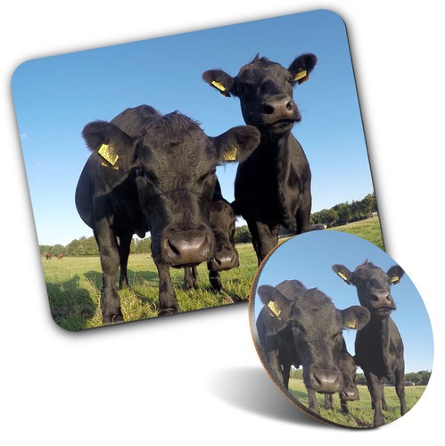 Mouse mat 1 - mouse, round