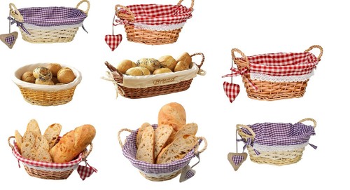 Wicker willow bread roll - wicker,