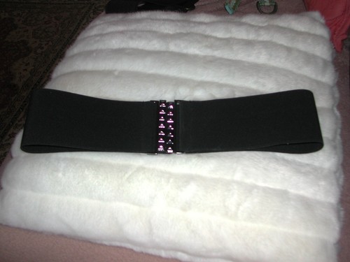 Black elasticated nurse - black,