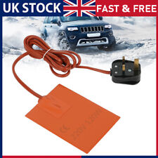Car 220V Heater Pad Engine Block Hydraulic Tank Heating Plate Oil Pan Sump UK
