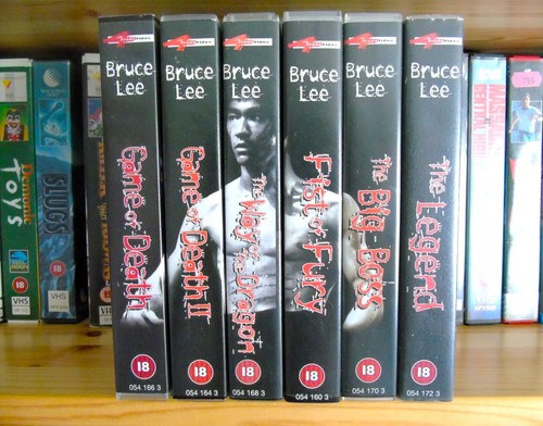 Retro bruce lee - vhs, job