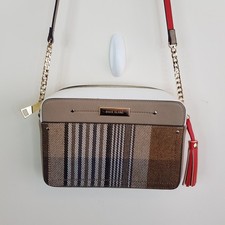 River Island Tartan Crossbody