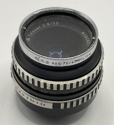 Carl zeiss jena tessar - carl, 50mm