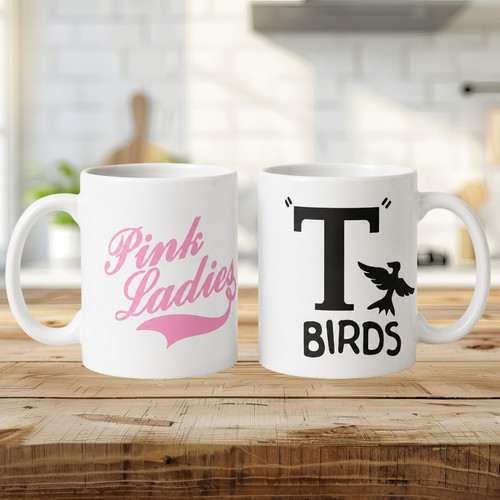Pink ladies birds couples - t,
