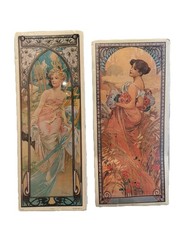 VTG Set 2 Mucha Art Nouveau