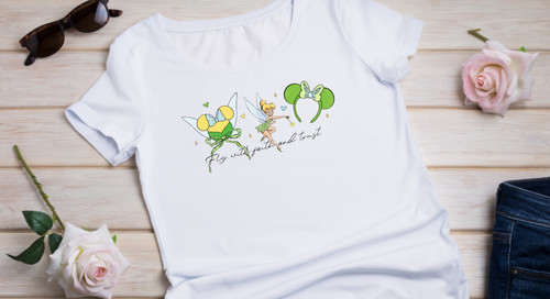 Ladies tinkerbell shirt - ladies,