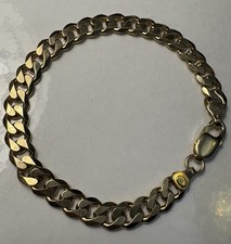 9ct Solid Gold Curb Bracelet