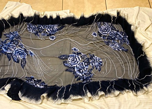 Vintage silk wool - silk, &