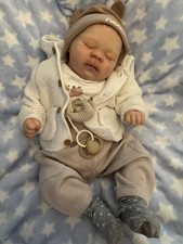 Realborn Michael Rooted Reborn Doll.  Made in August this year
