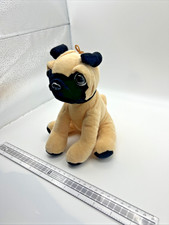 Cute Pug Puppy Sitting Plush