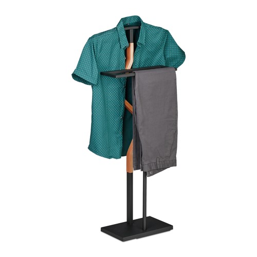 Suit stand clothes hanger - clothes,