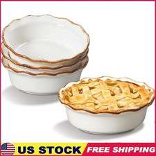 Ceramic Mini Pie Pan Deep Dish