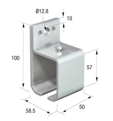Industrial sliding door