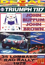 DECAL TRIUMPH TR7 V8 JOHN