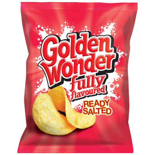 Golden wonder crisps ready - golden,