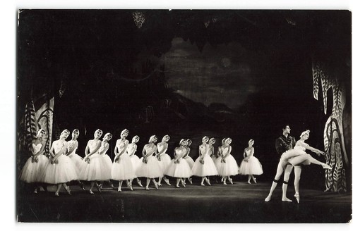 Ballet rppc swan lake lage - swan,