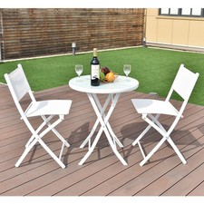 3 PCS Folding Bistro Table
