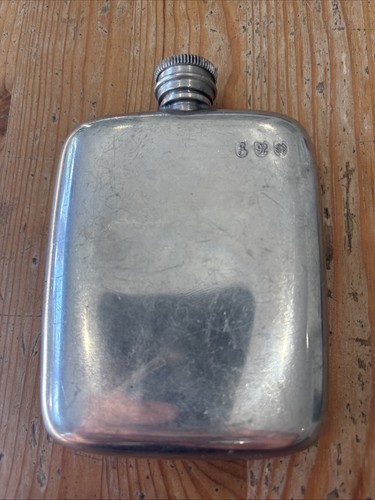 Vintage pewter hip - pewter,