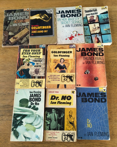 Bundle james bond pan - james,