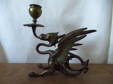 Solid brass phoenix - solid, dragon