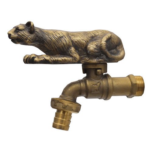 Cheetah brass faucet tap water - brass,