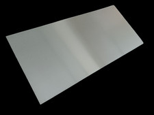 Aluminium sheet off cuts 0.9mm (1mm) thick 360mm x 260mm brushed finish