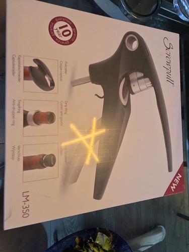 Screwpull wine opener - wine, luxury