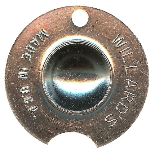 Willard pool cue tip - cue, shape