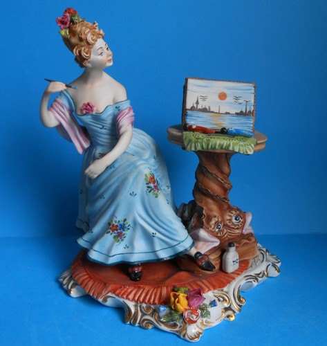 Capodimonte porcelain figurine - capodimonte,