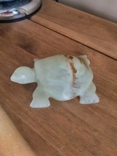 Onyx Hand Carved Turtle Medium  394g